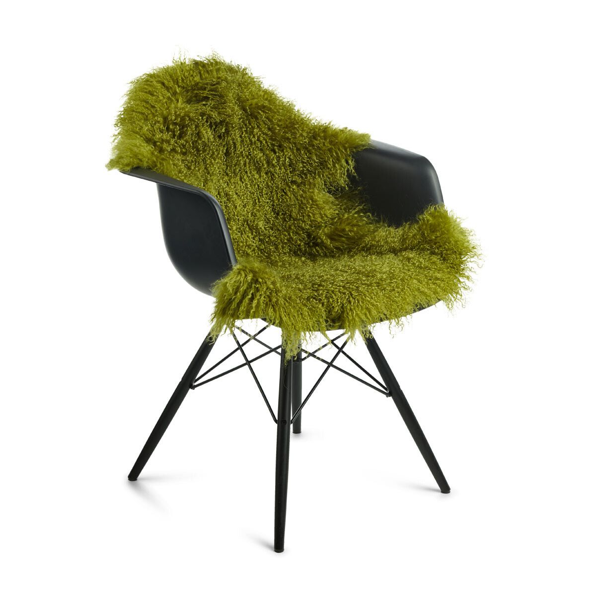 Curly Sheepskin | Tibetan | 33x20 in Treetop