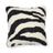 Zebra Cushion | Doublesided | 60x60 cm Ivory/Black