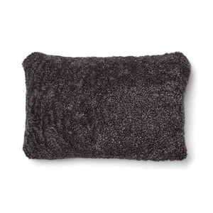 Short-Wool Sheepskin Cushion | 20x20 in | 13x20 in Brown/Cappuccino