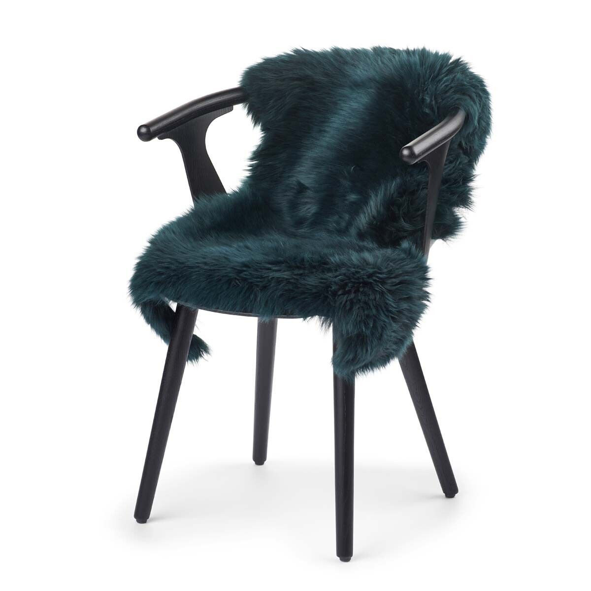 New Zealand Sheepskin | Long Wool | 35 in Caspian