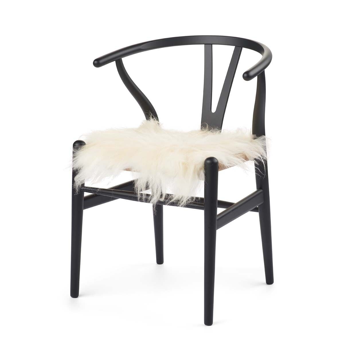 Long Wool Sheepskin Seat Cover