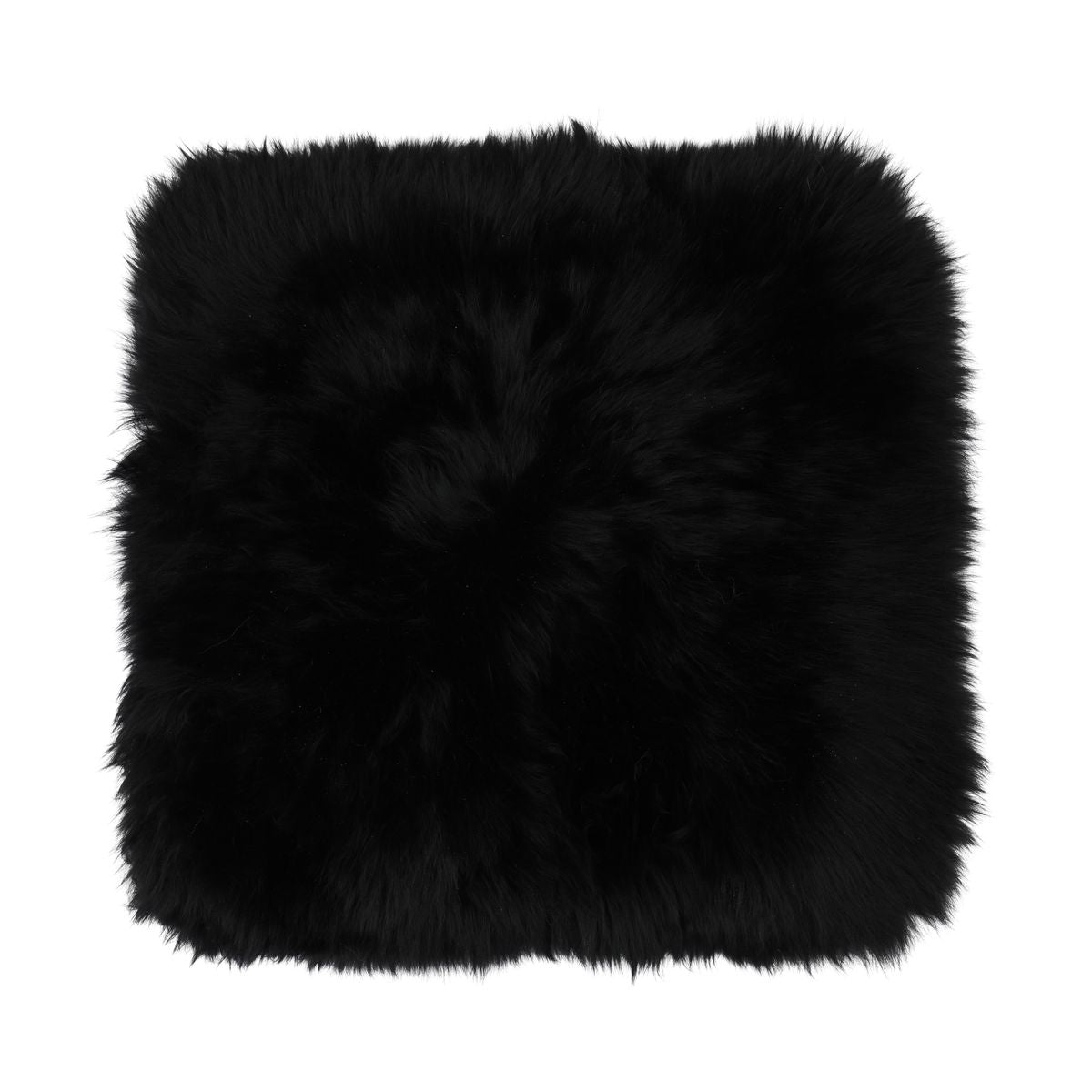 Cushion Cover | Long Wool | New Zealand Black