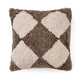 Short-Wool Curly Sheepskin Cushion | 40x40 cm