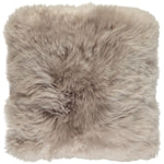 Long-Wool Sheepskin Cushion | 20x20 in