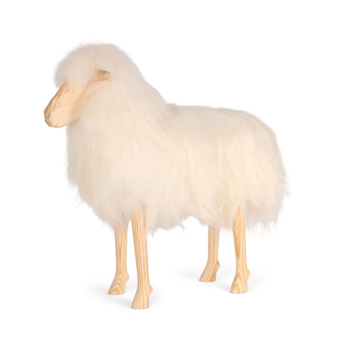 Signature Standing Sheep | Medium Off White