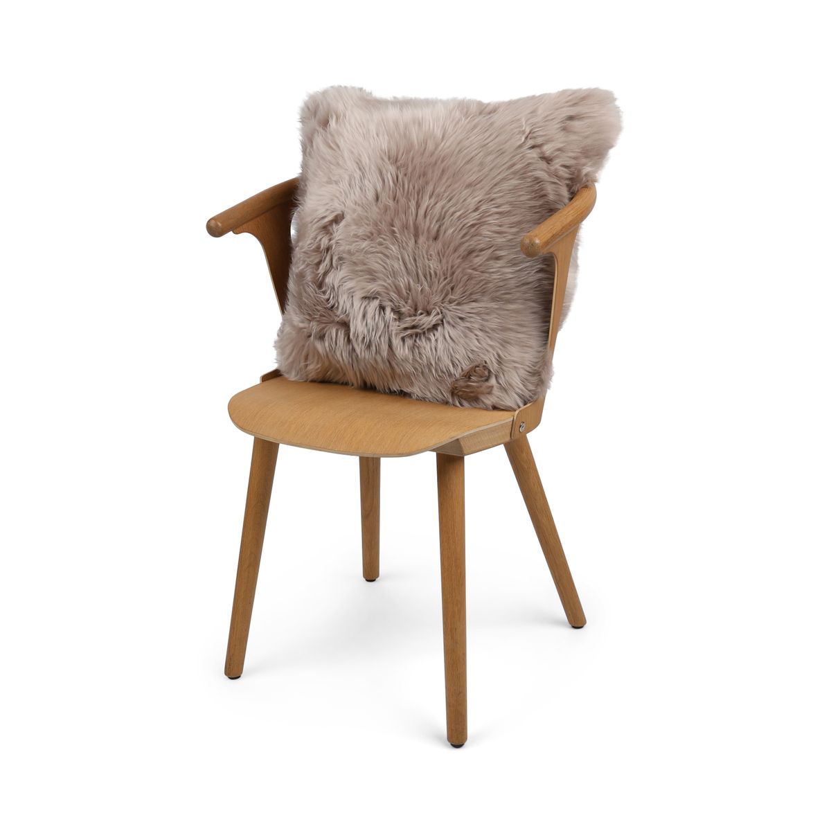 Sheepskin Cushion | Long Wool | New Zealand | Square