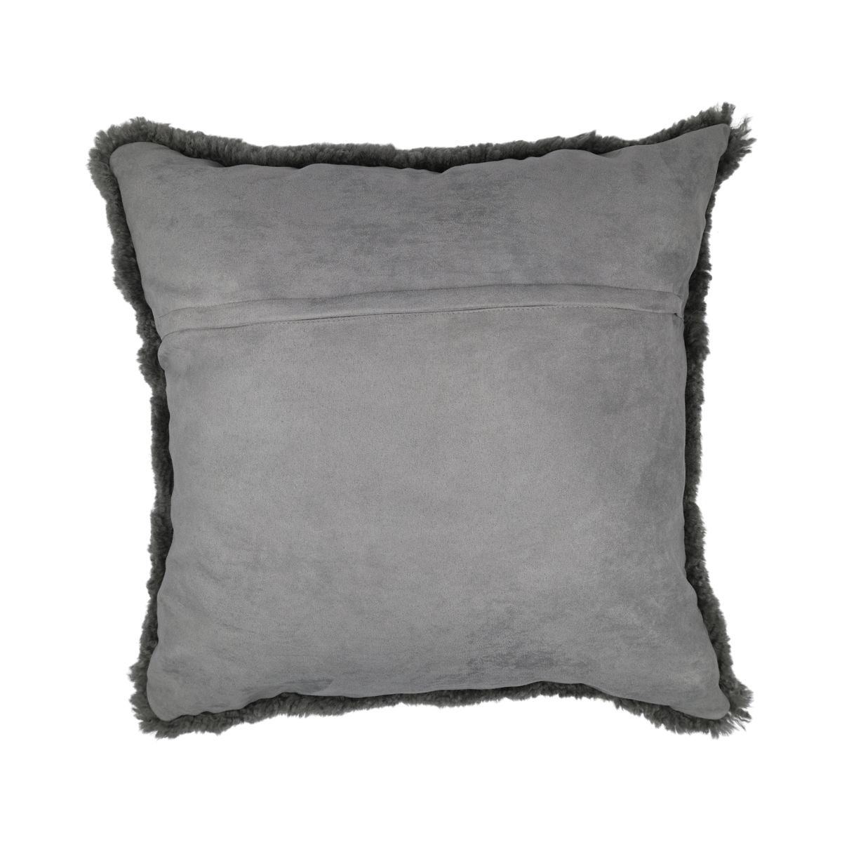 Sheepskin Cushion | Short Wool | New Zealand | Square Scandinavia Light Grey