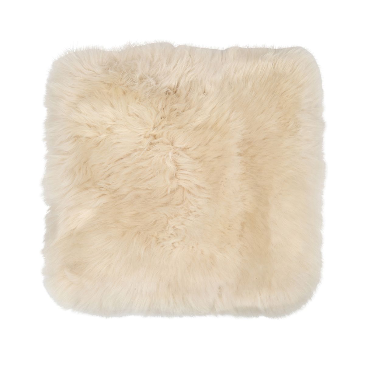 Seat Cover | With Backing | Long Wool | New Zealand Linen