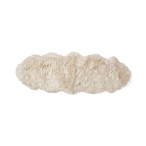 Merino Double Sheepskin | Long Wool | 67x24 in Linen