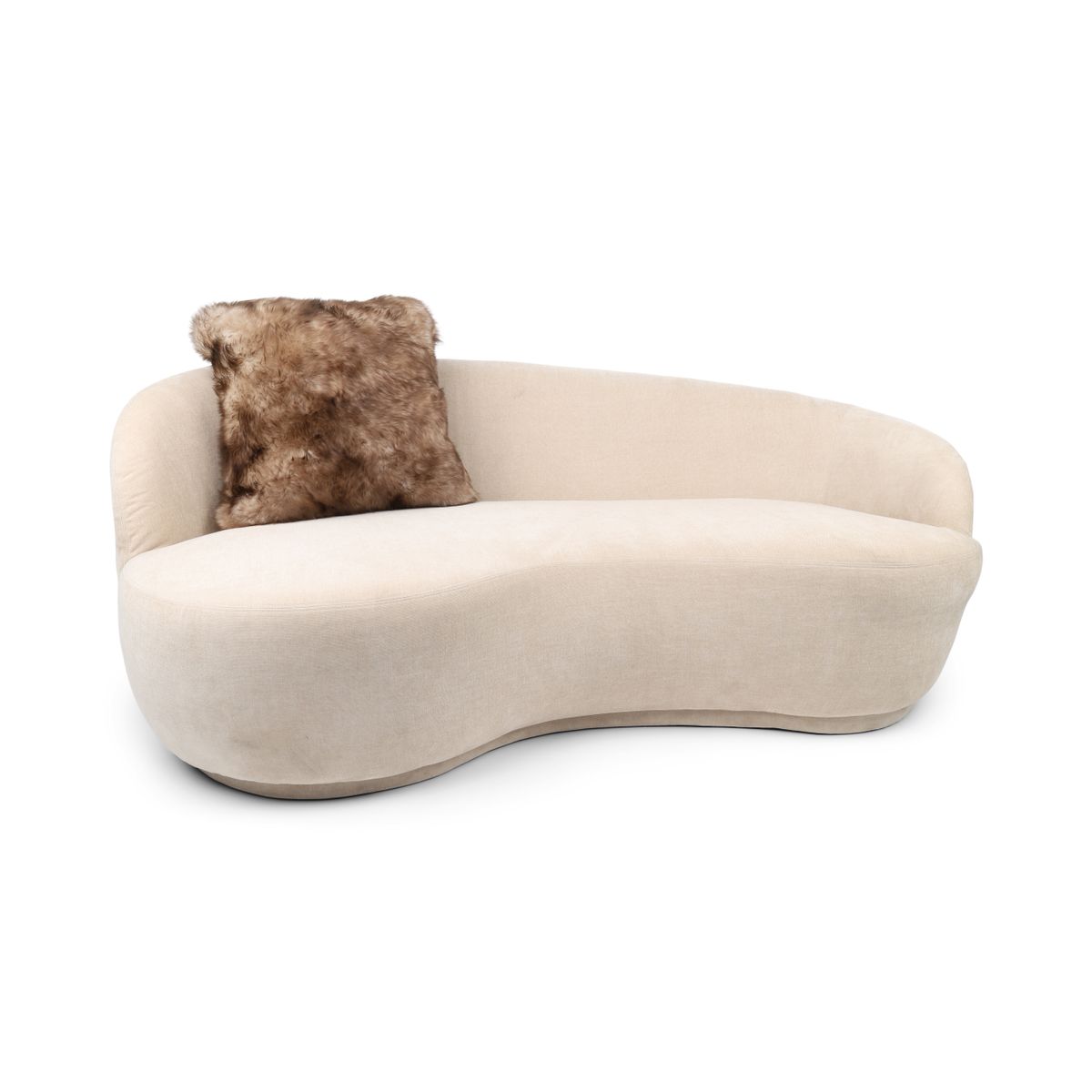 Toscana Lamb Cushion | Long Wool | Doublesided