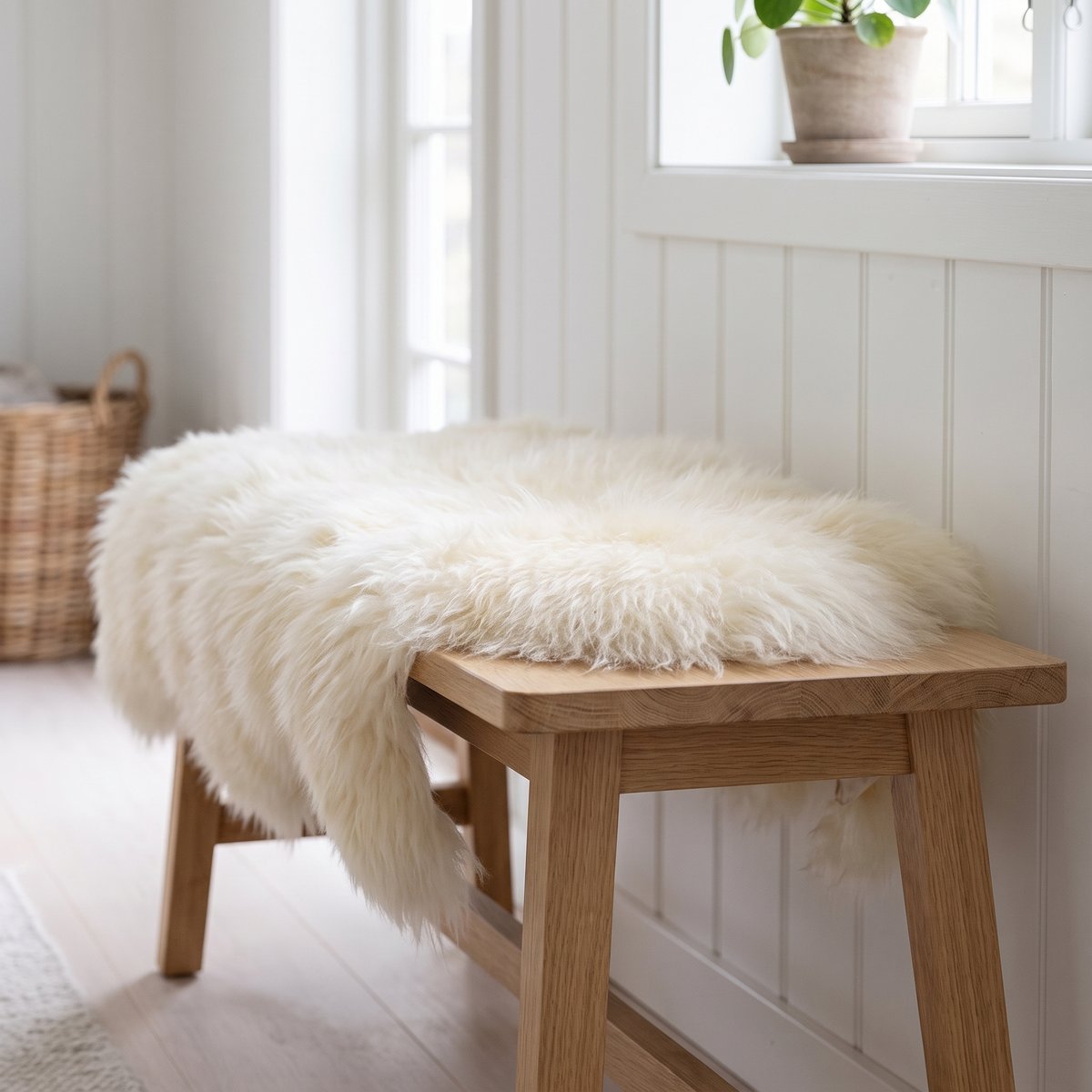Icelandic Sheepskin | Long Wool | Natural Colors