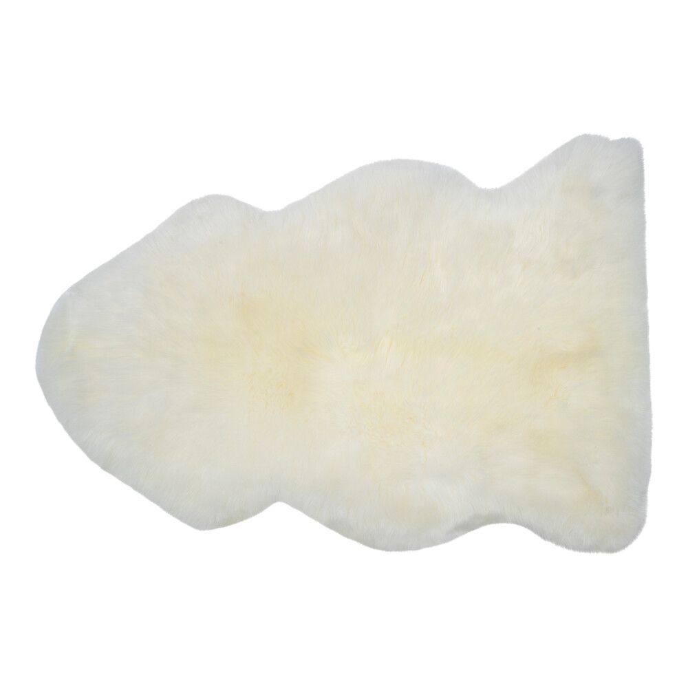 Merino Sheepskin Dyed | New Zealand | approx. 90x60 cm Ivory