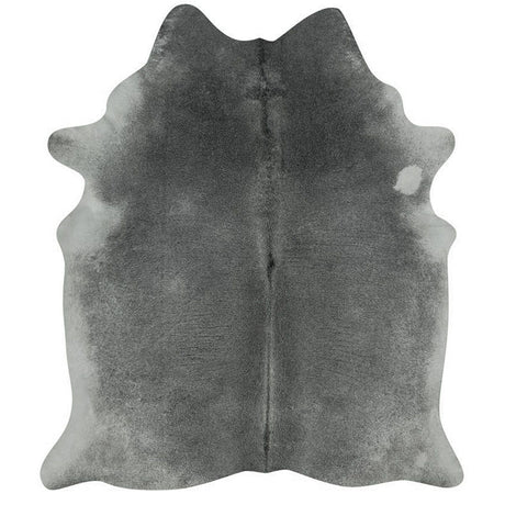 Premium Natural Cowhides | Unique, Stylish, and Sustainable | XXL Size | Brazil Dark Grey