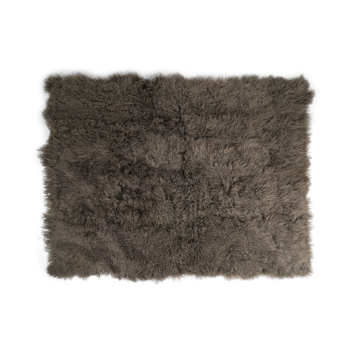 Throw of Curly Sheepskin | 55x71 in