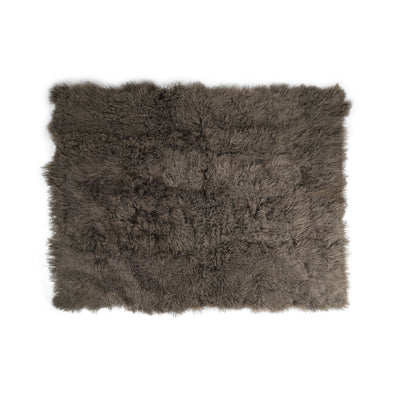 Throw of Curly Sheepskin | 55x71 in