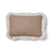 Long-Wool Sheepskin Cushion | 13x20 in
