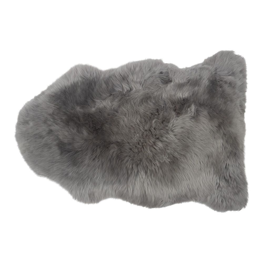 Merino Sheepskin Dyed | New Zealand | approx. 90x60 cm Light Grey