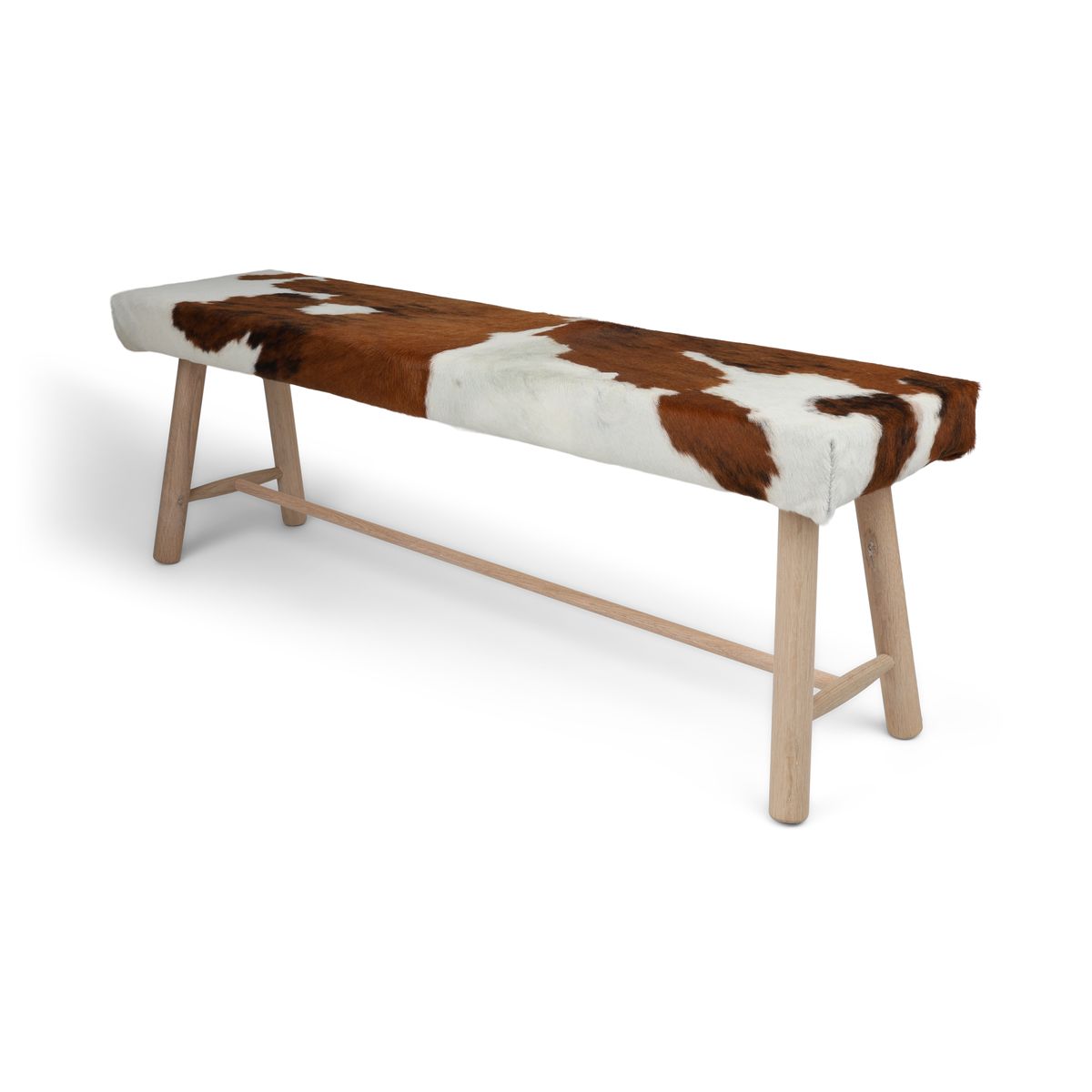 Cowhide Bench