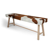Cowhide Bench