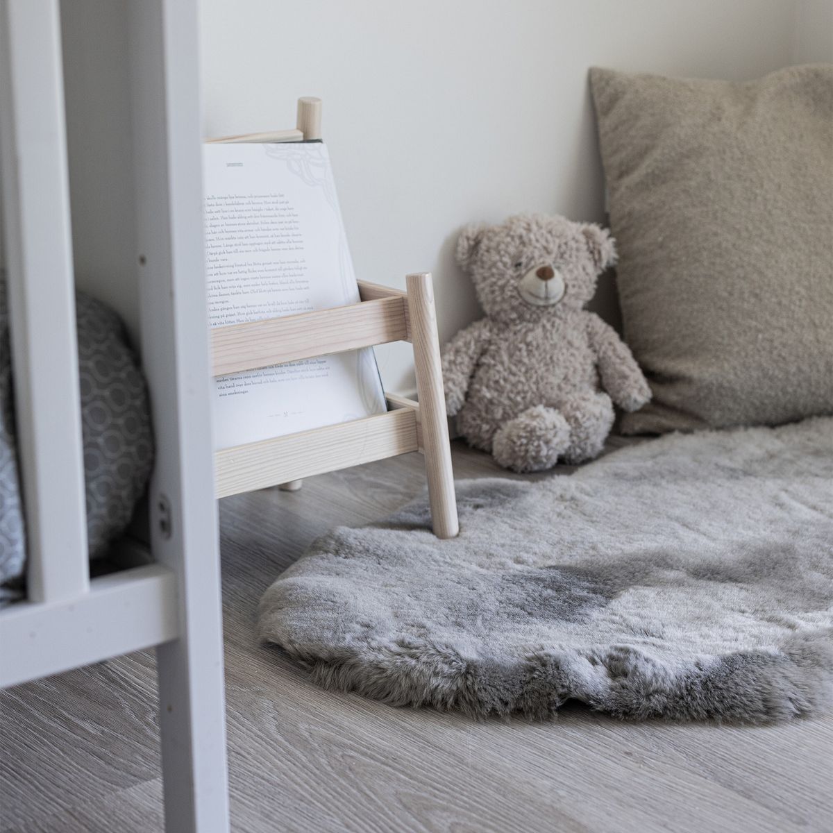 Baby Sheepskin | Short Wool | New Zealand Light Grey