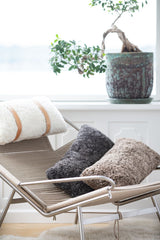 Short-Wool Sheepskin Cushion | Doublesided | 41x66 cm