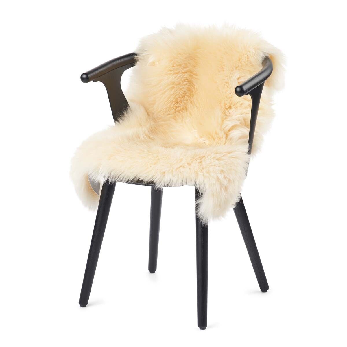 New Zealand Sheepskin | Long Wool | 39 in Light Honey