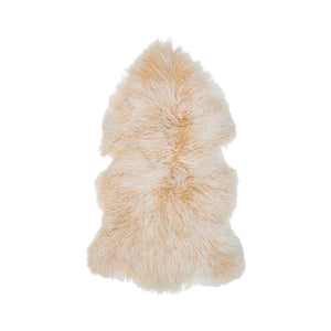 Curly Sheepskin | Tibetan | 33x20 in Arctic Sunrise
