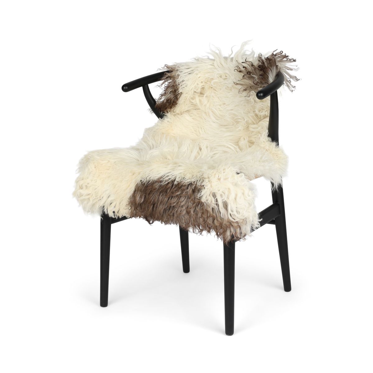 Curly Sheepskin | Austria | Natural Colors | 35 in Off White