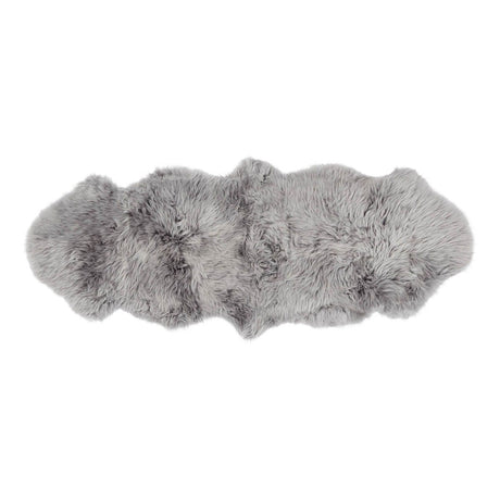 Merino Sheepskin | Long Wool | New Zealand | 160x60 cm Light Grey