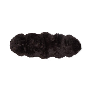 Merino Double Sheepskin | Long Wool | 67x24 in Chocolate