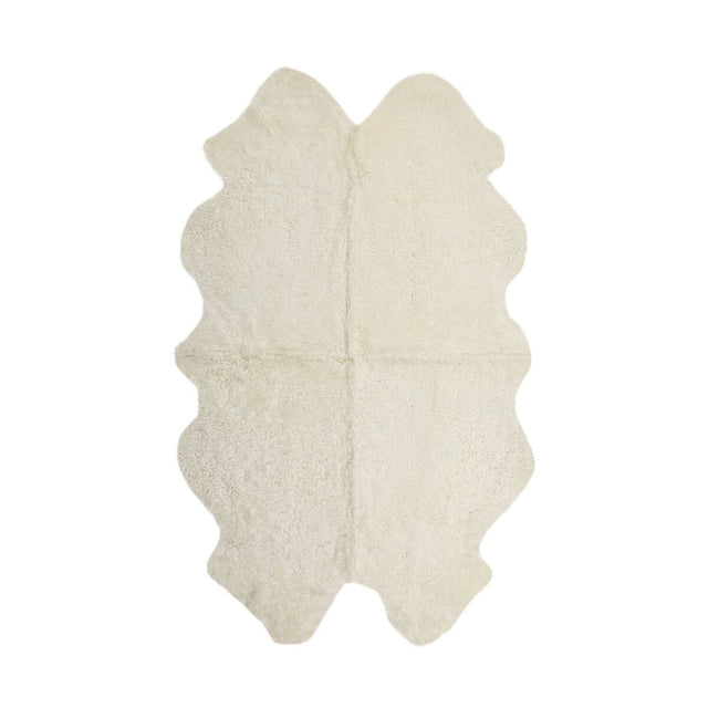 Quadruple Sheepskin Rug | New Zealand | Short Wool Curly