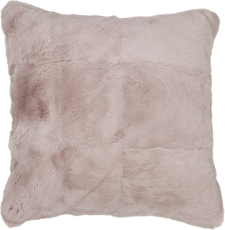 Rex Rabbit Casmere Cushion | 18x18 in | 24x24 in Cloud Grey