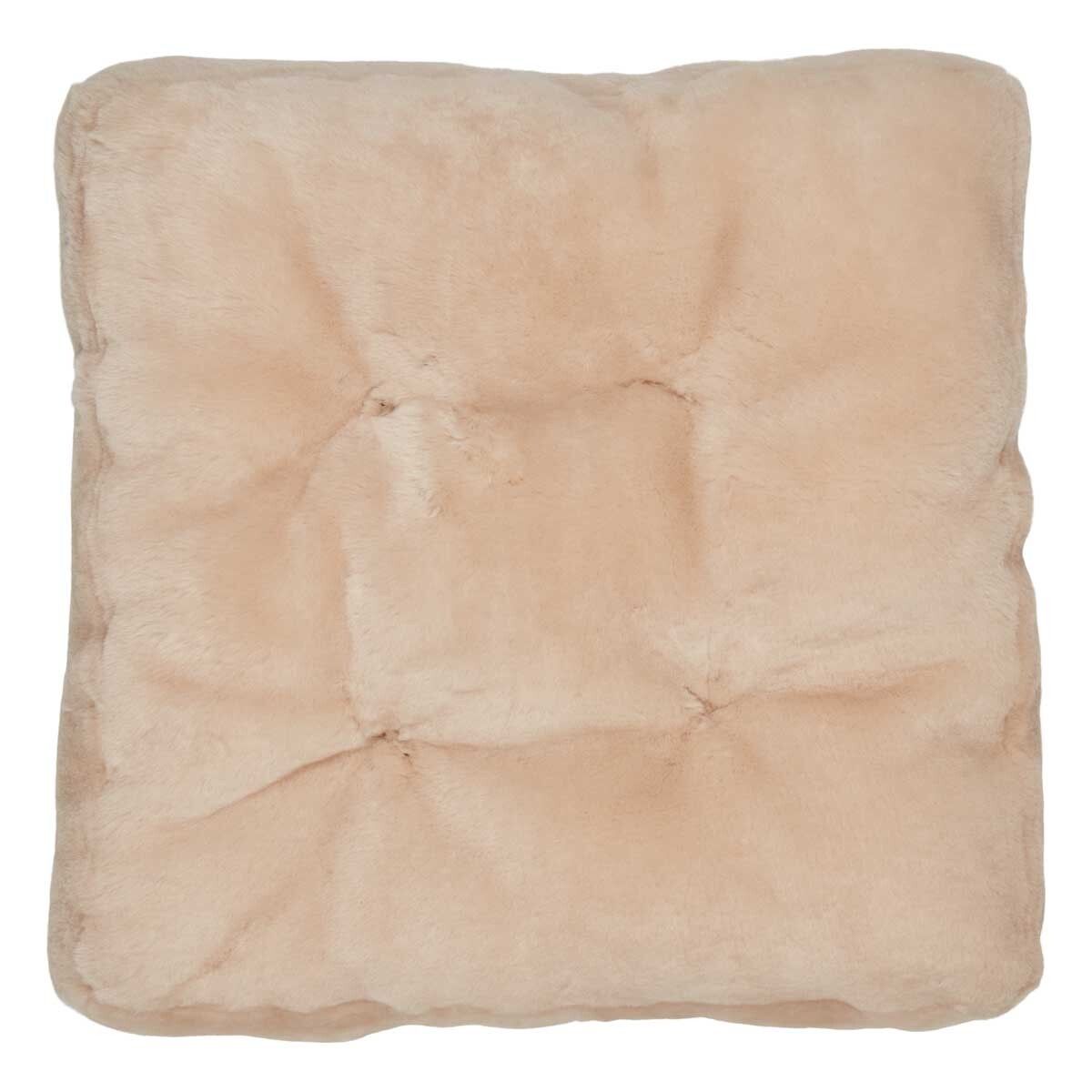 Moccasin Seat Cover | 18x18x2 in Chestnut