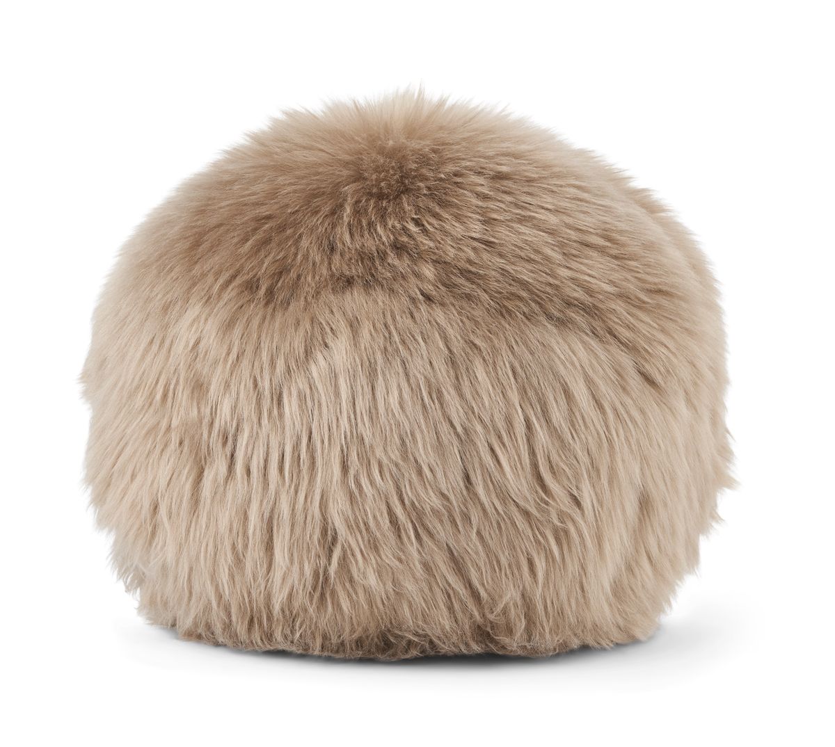 Angelite Cushion | D10 in | D12 in | D14 in | Long Wool Taupe