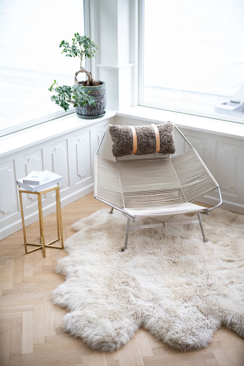 Short-Wool Sheepskin Cushion | Doublesided | SW | 30x60 cm