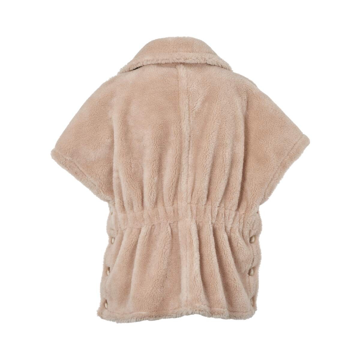 Elvira Poncho Beige