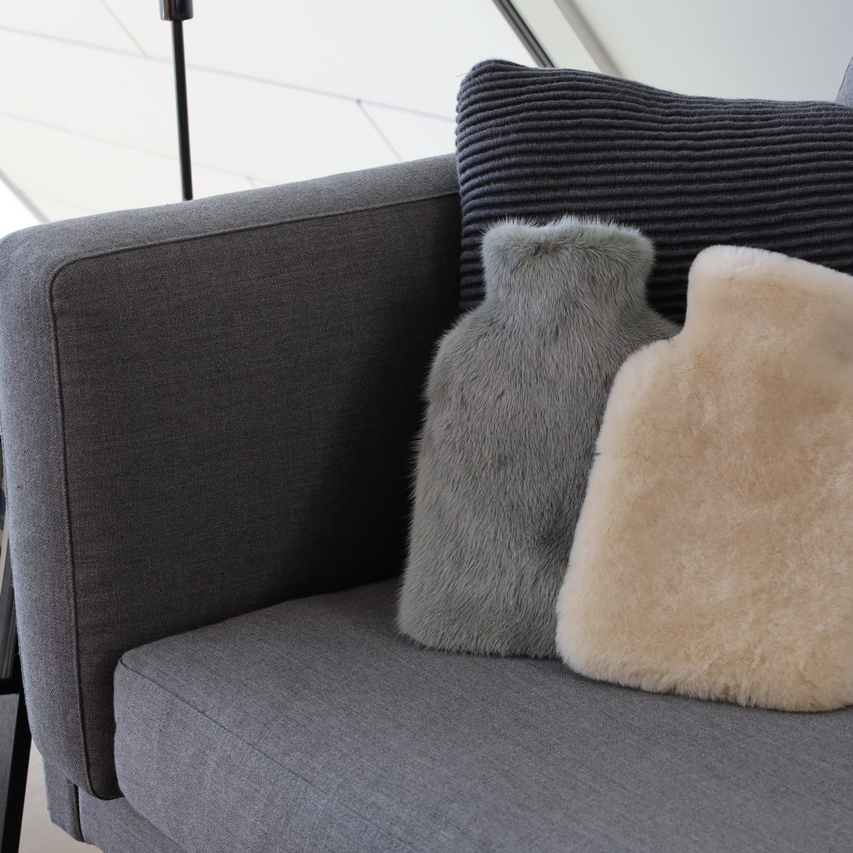 Rabbit Hot Water Bottle  Beige