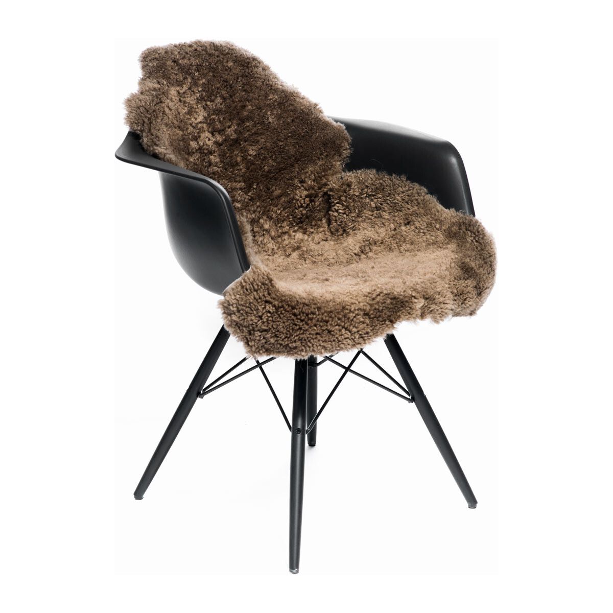 Short Wool Curly Sheepskin 39 in
