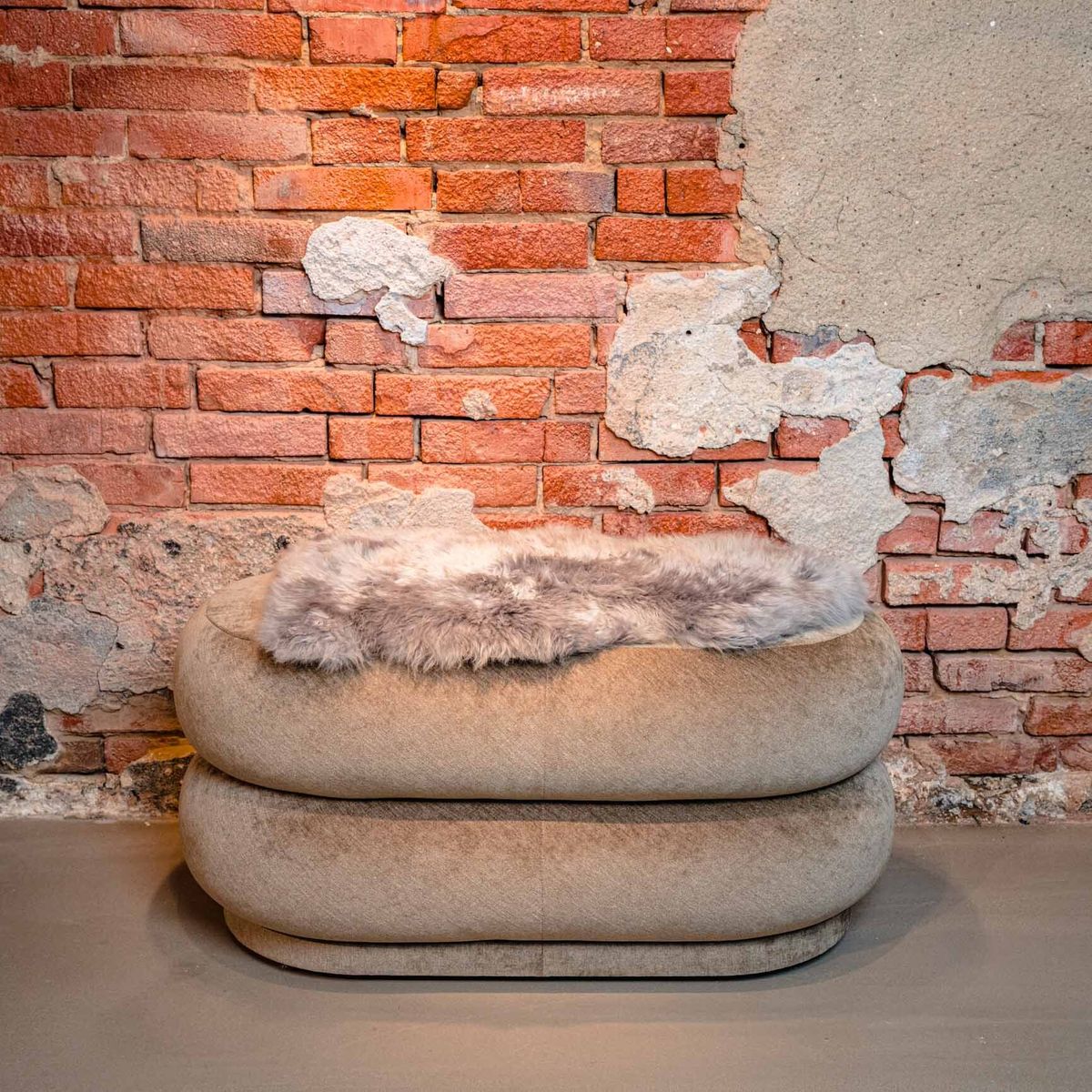 Merino Sheepskin | Long Wool | New Zealand | Mini | 26x18 in Dark Beige
