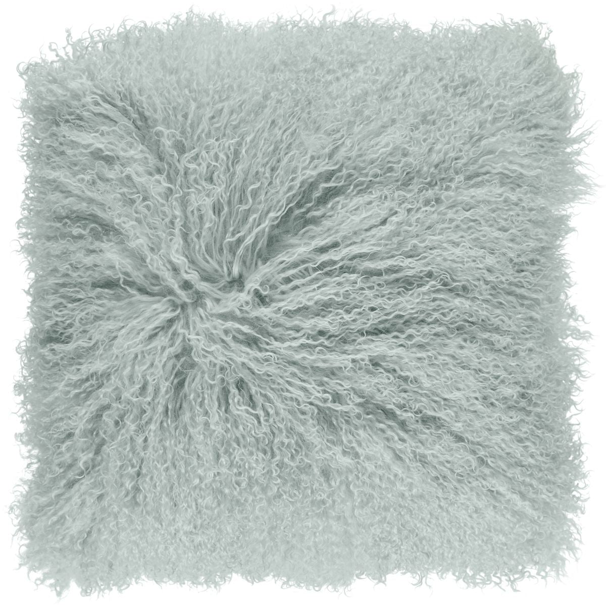 Curly Cushion | 16x16 in Mint