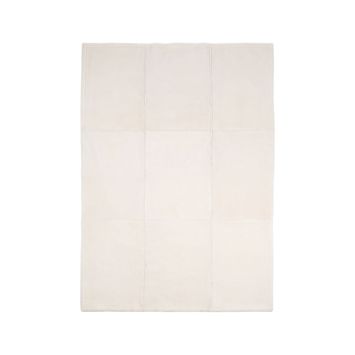 Addison Throw Leather Brown/Ivory