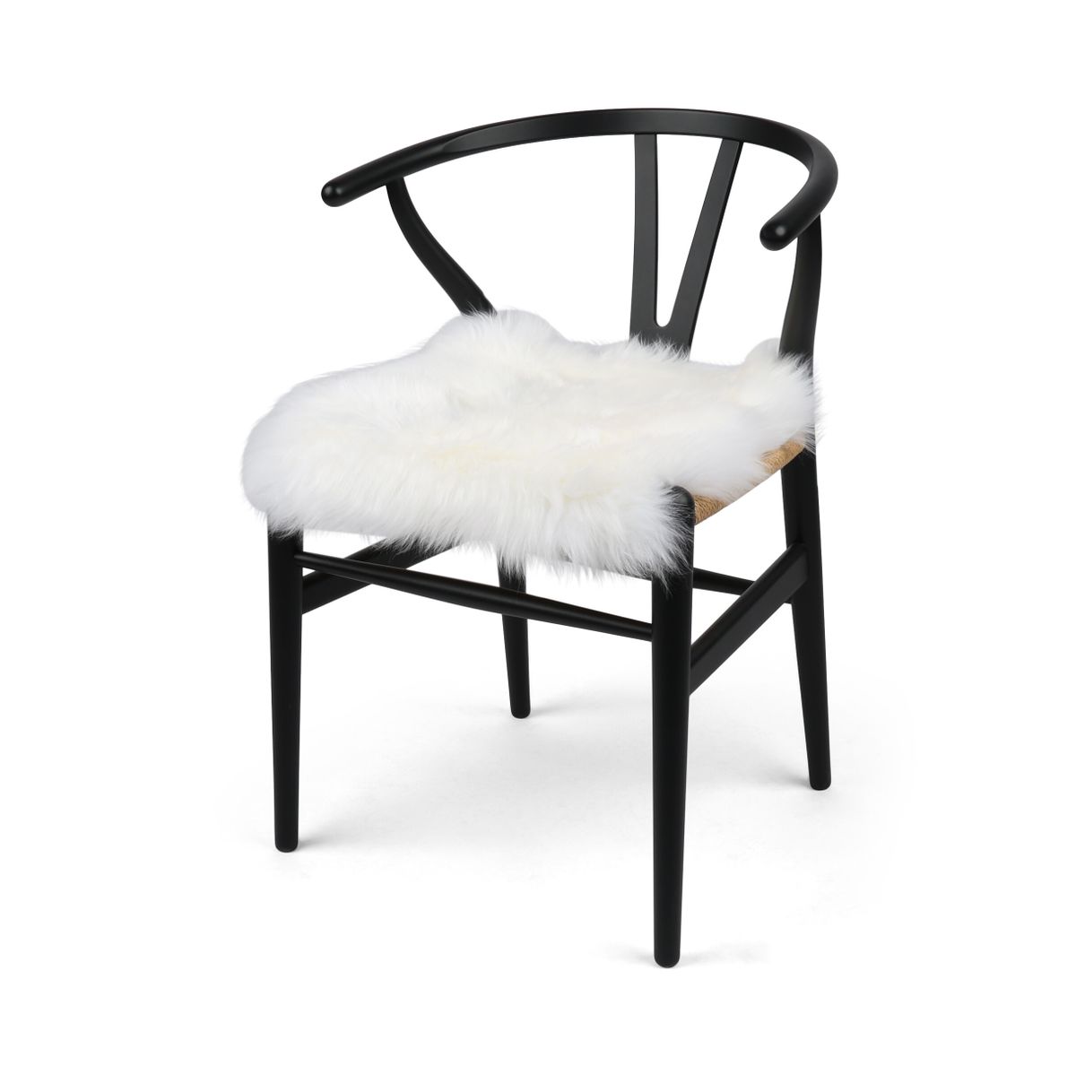 Long Wool Seat Cover | New Zealand | Square