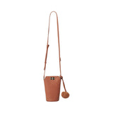 Adina Phonebag Leather Brown