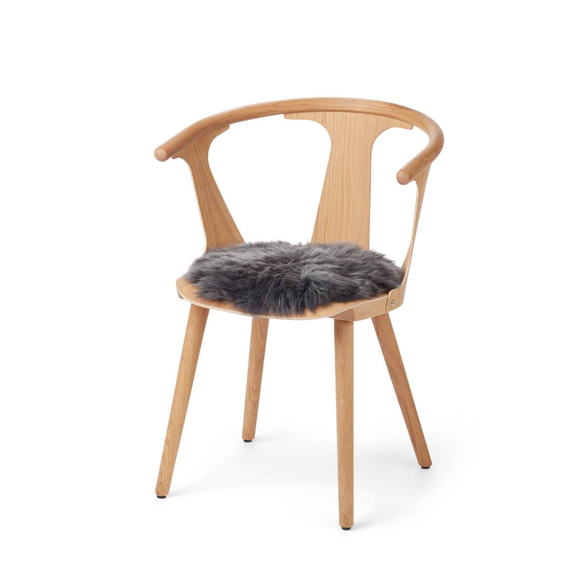 Premium Seat Cover | Long Wool | New Zealand | D13 in Steel