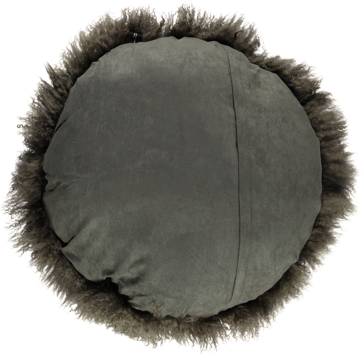 Curly Cake Cushion | D15 in | 18 in | 24 in Hedge Green