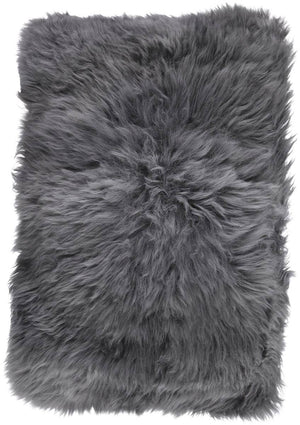Long-Wool Sheepskin Cushion | 16x24 in