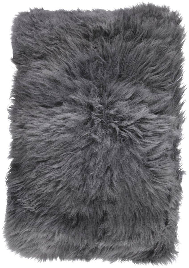 Long-Wool Sheepskin Cushion | 16x24 in