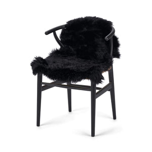 Merino Sheepskin Dyed | New Zealand | approx. 35 in Black