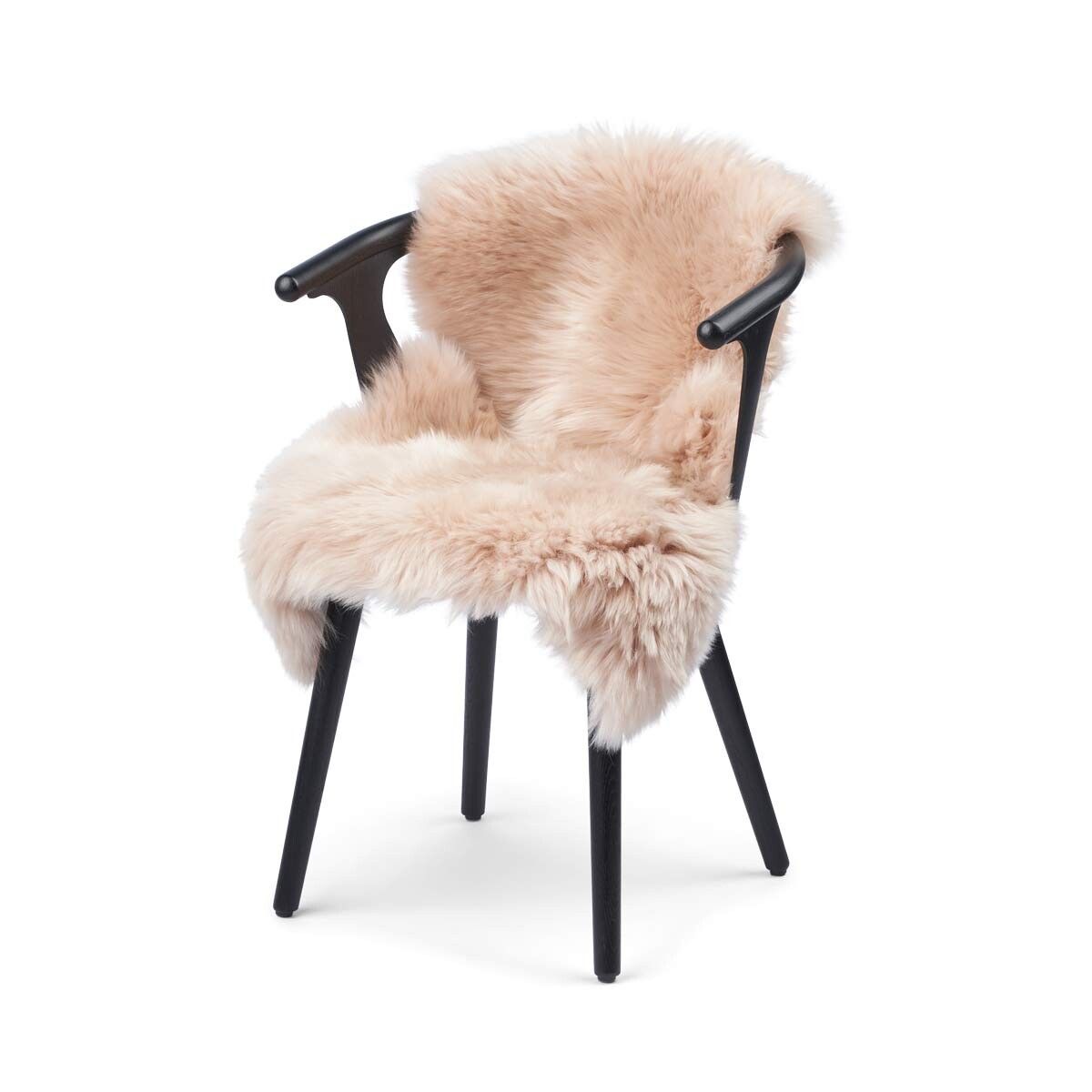 New Zealand Sheepskin | Long Wool | 39 in Smoke Grey