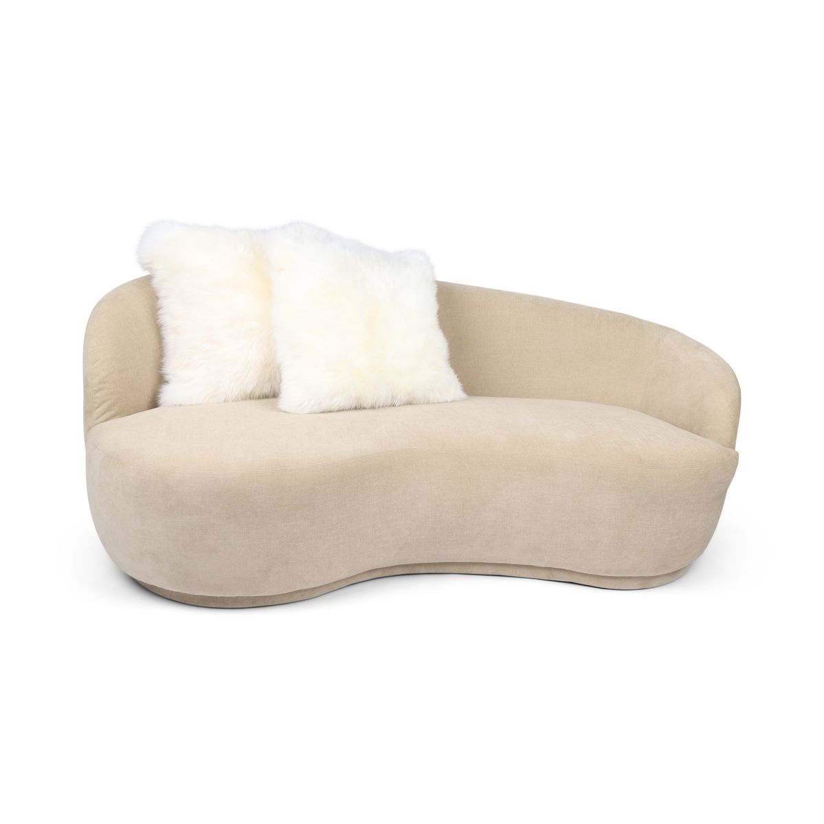 Cushion Cover | Long Wool | New Zealand Ivory